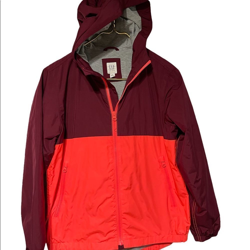 Gap Kids Colorblock Windbreaker XL Full Zip - Picture 2 of 12